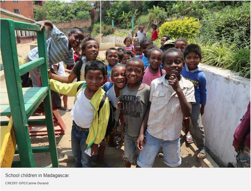 School children in Madagascar